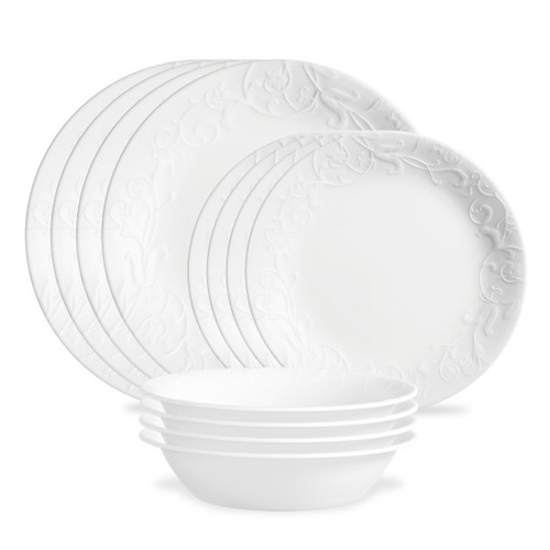 Corelle Vitrelle Dinner Set Bella Faenza 12pc
